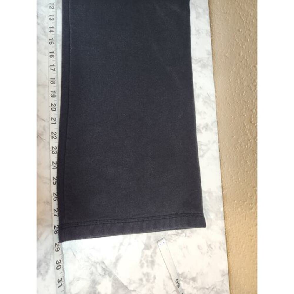 Nike Womens Solid Black Drawstring Sweatpants Hig… - image 7